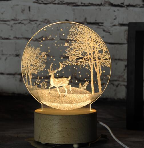 Cute Jellyfish Lamps Romantic LED