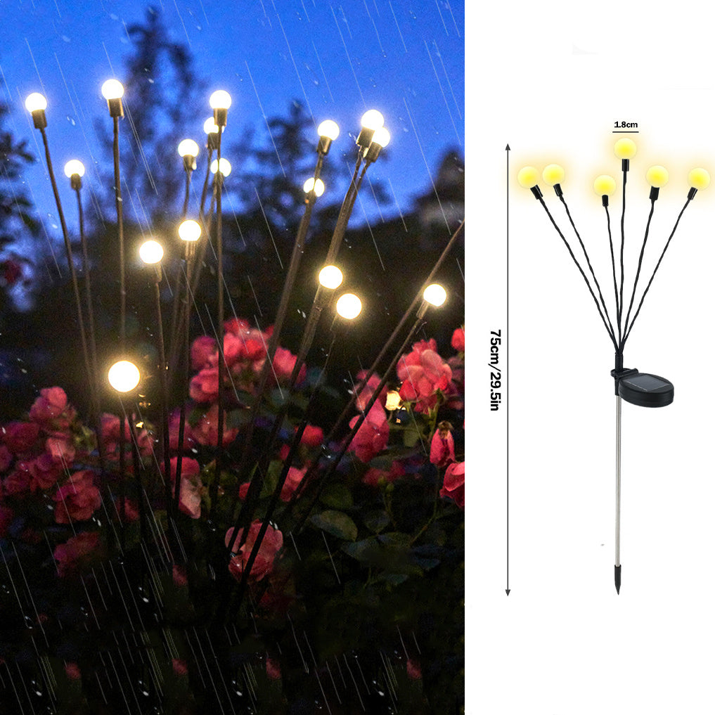 Simulation Firefly Solar LED Light Outdoor Garden Decoration