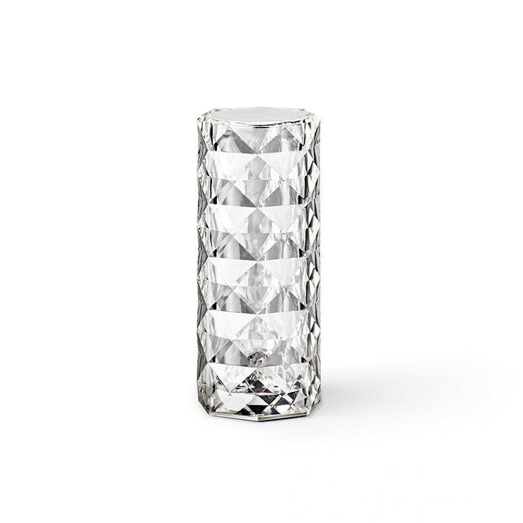 Nordic Crystal USB Lamp Bedroom Touch swich color