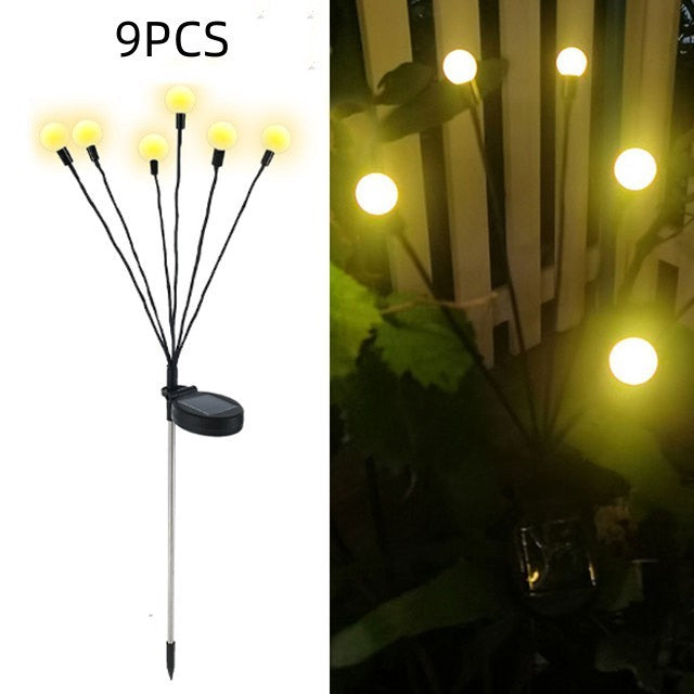 Simulation Firefly Solar LED Light Outdoor Garden Decoration