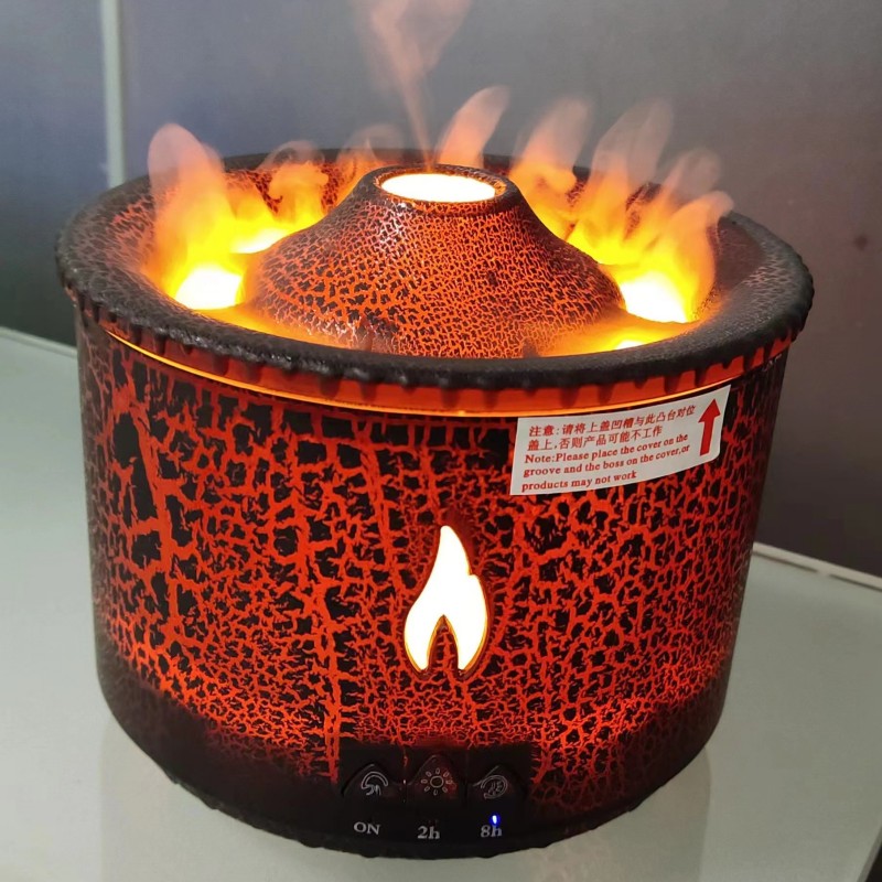 Volcano Spray Jellyfish Air Flame Humidifier
