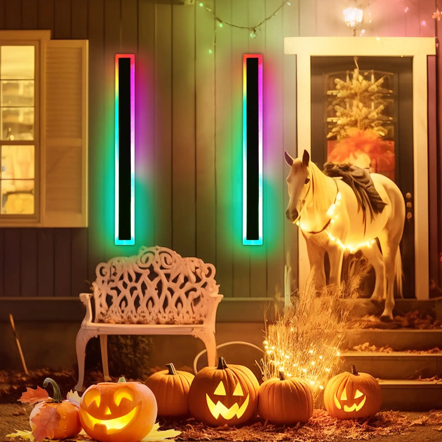 Modern Dimmable RGB LED Wall Light