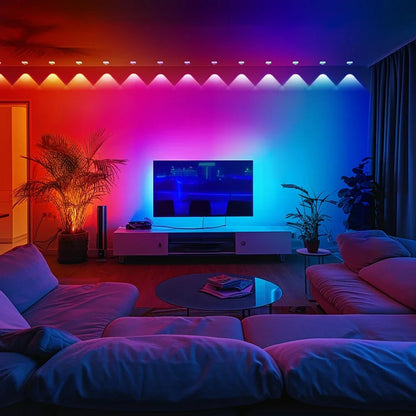 Christmas Decor Smart LED RemoteControl Outdoor RGBIC WIFI Strip Light