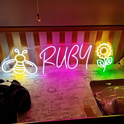 Neon RGB-IC LED Strip Lights with Music Sync