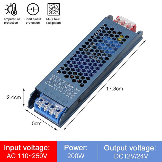 POWER SUPPLY DC 12V 24V