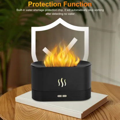 Ultrasonic Flame Humidifier