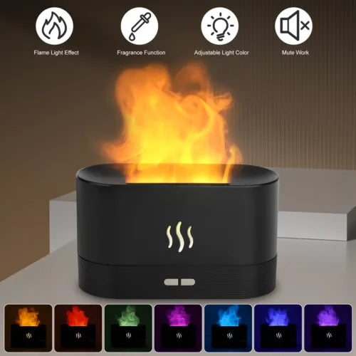 Ultrasonic Flame Humidifier