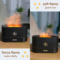 Ultrasonic Flame Humidifier