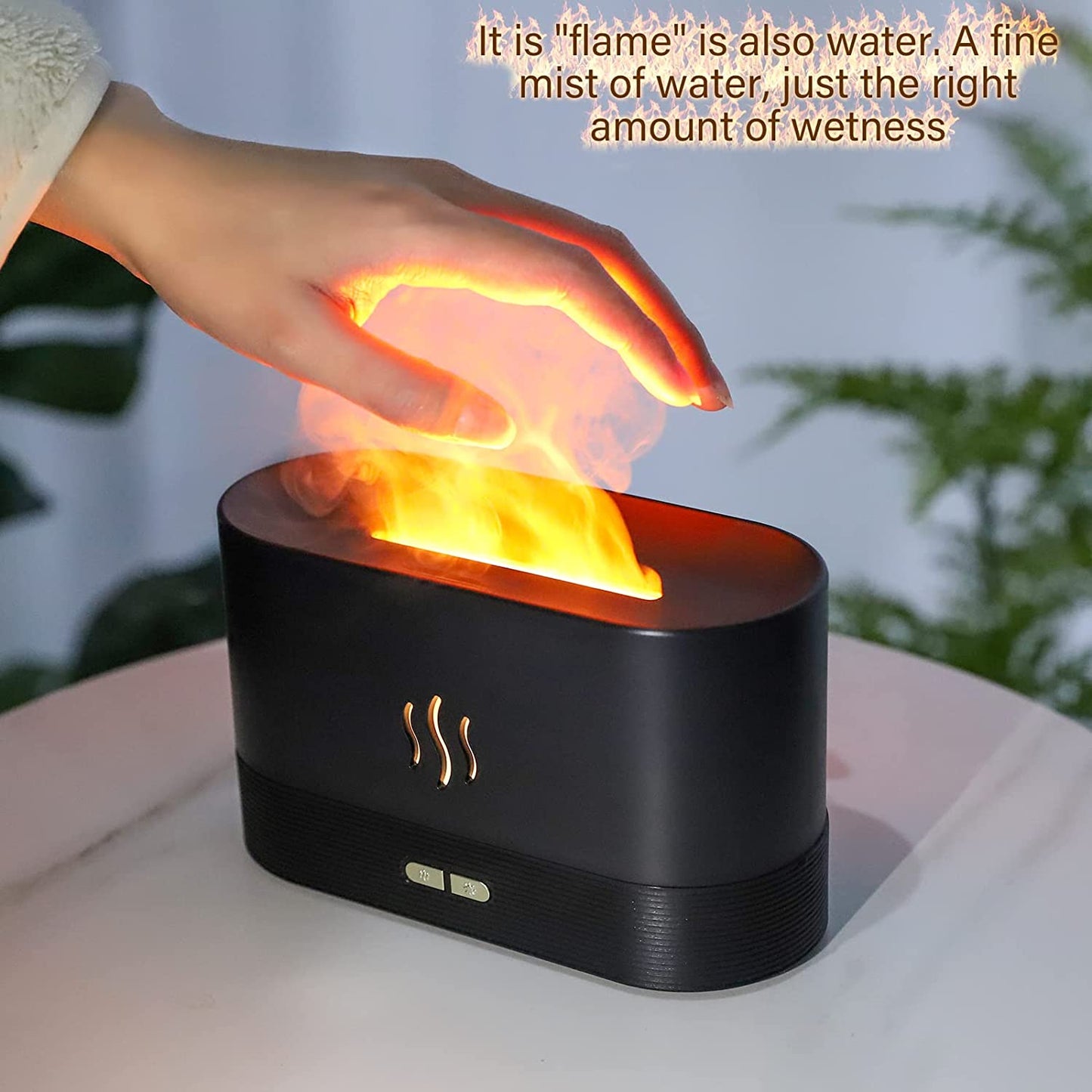 Ultrasonic Flame Humidifier