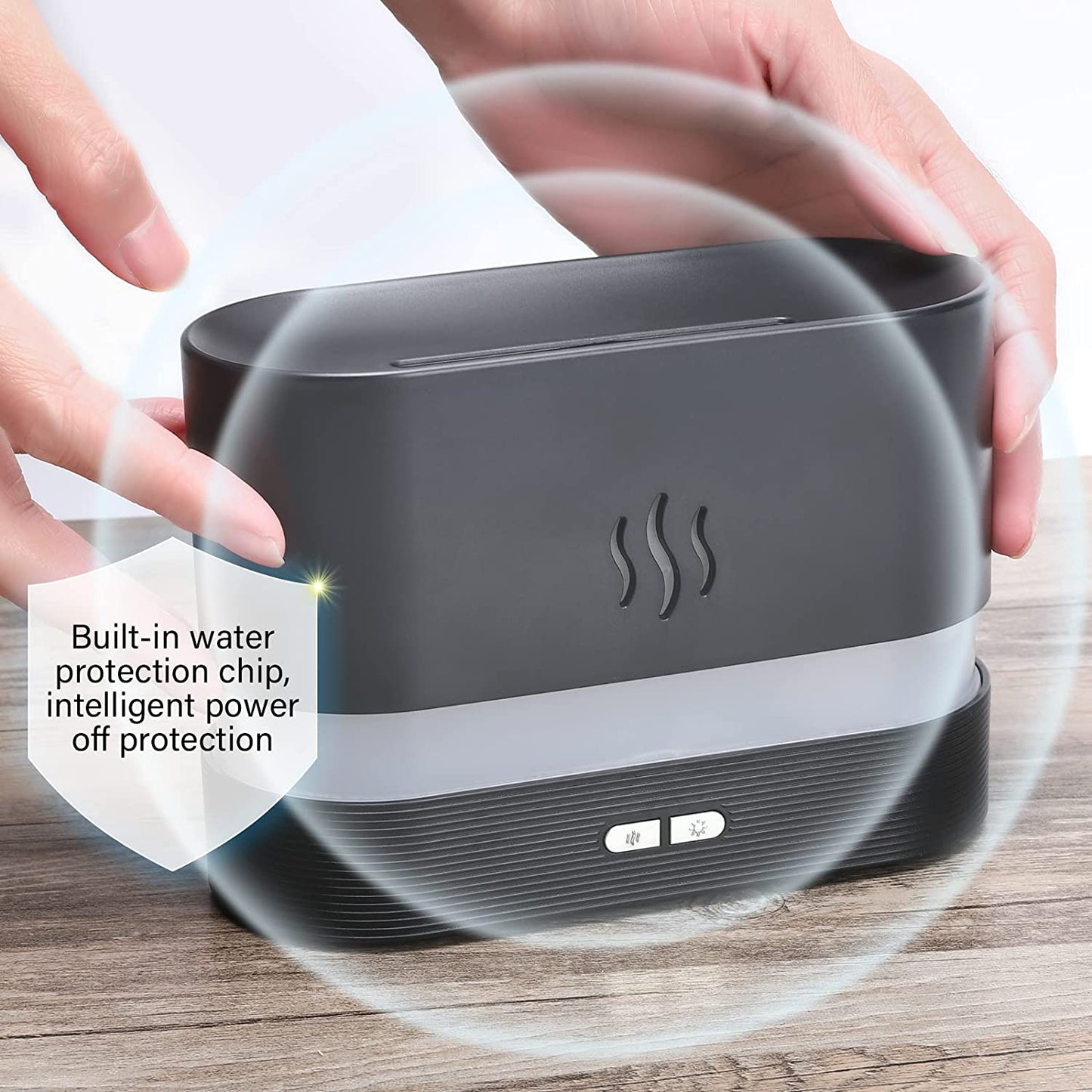 Ultrasonic Flame Humidifier